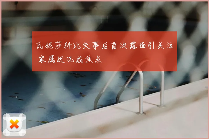 瓦妮莎科比失事后首次露面引关注 家属近况成焦点